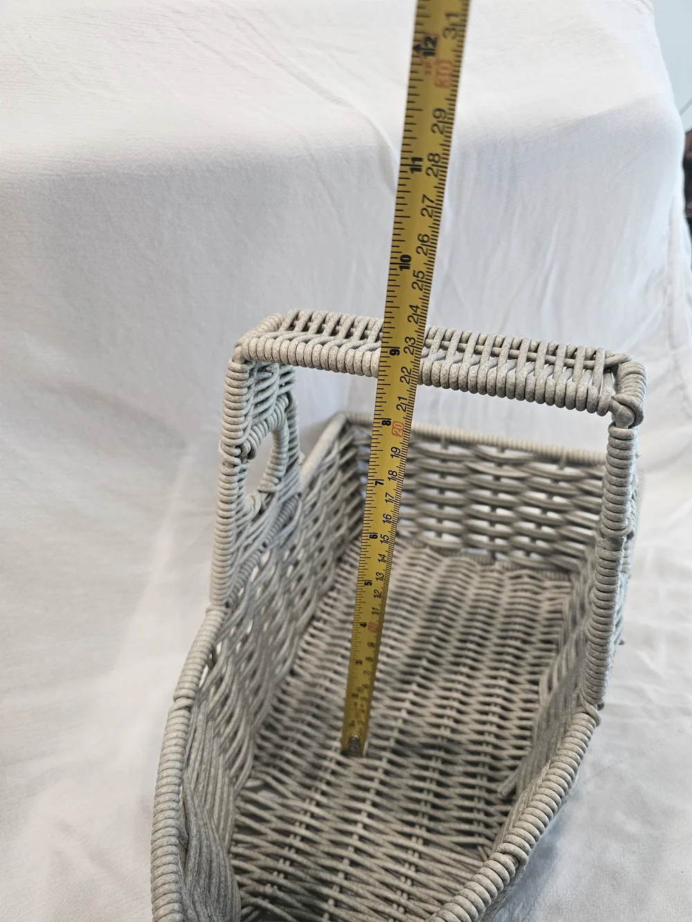 Tug Boat Plastic Wickerlike Nantucket Style Basket